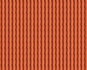 Textures   -   ARCHITECTURE   -   ROOFINGS   -   Clay roofs  - Terracotta roof tile texture seamless 03486 (seamless)