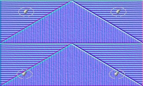 Textures   -   ARCHITECTURE   -   CONCRETE   -   Plates   -   Clean  - Equitone fiber cement facade panel texture seamless 20982 - Normal