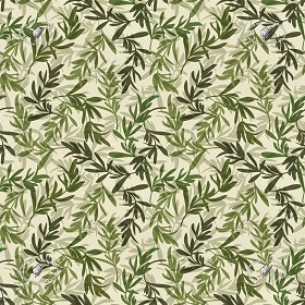 Textures   -   MATERIALS   -   WALLPAPER   -   various patterns  - Leaves wallpaper texture seamless 20834 (seamless)