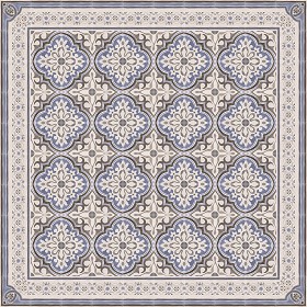 Textures   -   ARCHITECTURE   -   TILES INTERIOR   -   Cement - Encaustic   -  Encaustic - Traditional encaustic cement ornate tile texture seamless 13583
