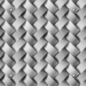 Textures   -   ARCHITECTURE   -   TILES INTERIOR   -   Mosaico   -   Mixed format  - Herringbone mosaic tile texture seamless 20987 - Displacement