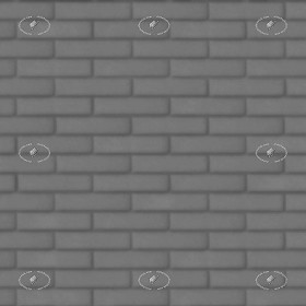 Textures   -   ARCHITECTURE   -   CONCRETE   -   Plates   -   Clean  - Concrete brick wall texture seamless 21186 - Displacement