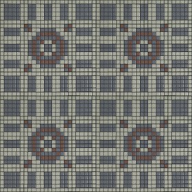 Textures   -   ARCHITECTURE   -   TILES INTERIOR   -   Mosaico   -   Classic format   -  Patterned - Mosaico patterned tiles texture seamless 15177