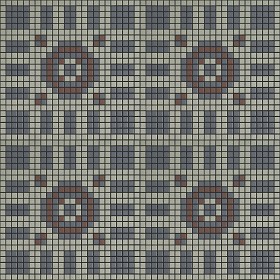 Textures   -   ARCHITECTURE   -   TILES INTERIOR   -   Mosaico   -   Classic format   -   Patterned  - Mosaico patterned tiles texture seamless 15177 (seamless)