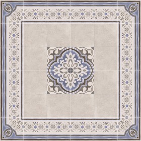 Textures   -   ARCHITECTURE   -   TILES INTERIOR   -   Cement - Encaustic   -   Encaustic  - Traditional encaustic cement ornate tile texture seamless 13585 (seamless)