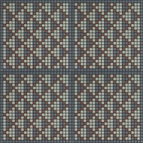 Textures   -   ARCHITECTURE   -   TILES INTERIOR   -   Mosaico   -   Classic format   -  Patterned - Mosaico patterned tiles texture seamless 15178