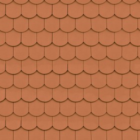 Textures   -   ARCHITECTURE   -   ROOFINGS   -   Clay roofs  - Shingle clay roof tile texture seamless 03491 (seamless)