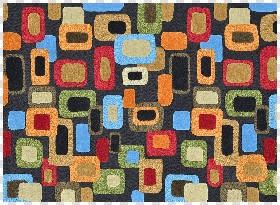 Textures   -   MATERIALS   -   RUGS   -  Patterned rugs - Contemporary patterned rug texture 20090