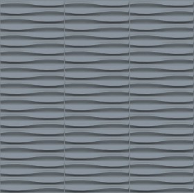 Textures   -   ARCHITECTURE   -   DECORATIVE PANELS   -   3D Wall panels   -  Mixed colors - Interior 3D wall panel texture seamless 02868