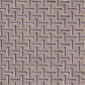 Textures   -   MATERIALS   -   METALS   -  Plates - Iron metal plate texture seamless 10725