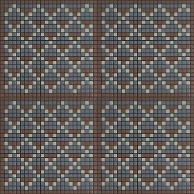 Textures   -   ARCHITECTURE   -   TILES INTERIOR   -   Mosaico   -   Classic format   -  Patterned - Mosaico patterned tiles texture seamless 15179