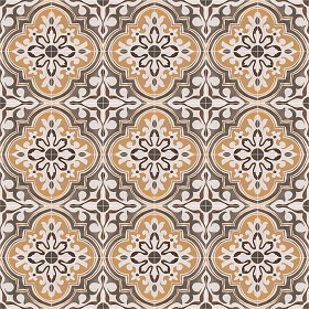 Textures   -   ARCHITECTURE   -   TILES INTERIOR   -   Cement - Encaustic   -  Encaustic - Traditional encaustic cement ornate tile texture seamless 13587