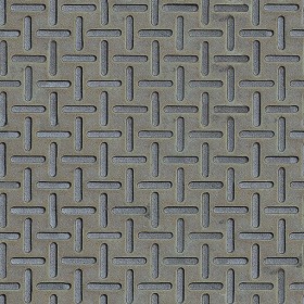 Textures   -   MATERIALS   -   METALS   -   Plates  - Iron metal plate texture seamless 10726 (seamless)