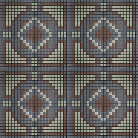 Textures   -   ARCHITECTURE   -   TILES INTERIOR   -   Mosaico   -   Classic format   -   Patterned  - Mosaico patterned tiles texture seamless 15180 (seamless)