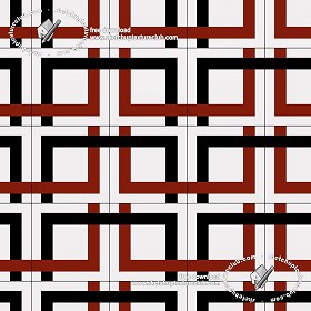 Textures   -   ARCHITECTURE   -   TILES INTERIOR   -   Ornate tiles   -  Geometric patterns - Geometric patterns tile texture seamless 19092
