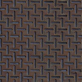 Textures   -   MATERIALS   -   METALS   -  Plates - Iron metal plate texture seamless 10728