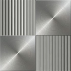 Textures   -   MATERIALS   -   METALS   -  Facades claddings - Silver metal facade cladding texture seamless 10254