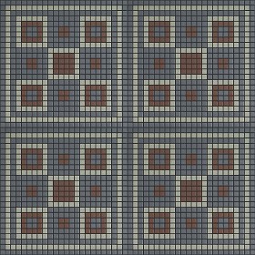 Textures   -   ARCHITECTURE   -   TILES INTERIOR   -   Mosaico   -   Classic format   -  Patterned - Mosaico patterned tiles texture seamless 15183