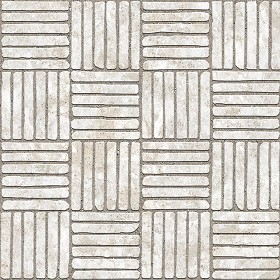 Textures   -   ARCHITECTURE   -   PAVING OUTDOOR   -   Concrete   -  Blocks regular - Paving outdoor concrete regular block texture seamless 05782