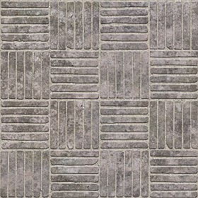 Textures   -   ARCHITECTURE   -   PAVING OUTDOOR   -   Concrete   -  Blocks regular - Paving outdoor concrete regular block texture seamless 05783