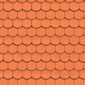 Textures   -   ARCHITECTURE   -   ROOFINGS   -   Clay roofs  - Shingle clay roof tile texture seamless 03497 (seamless)