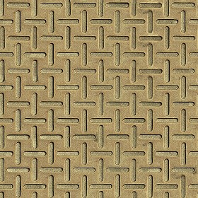 Textures   -   MATERIALS   -   METALS   -   Plates  - Brass metal plate texture seamless 10731 (seamless)