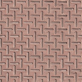 Textures   -   MATERIALS   -   METALS   -   Plates  - Copper metal plate texture seamless 10732 (seamless)