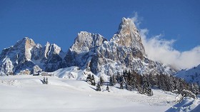 Textures   -   BACKGROUNDS &amp; LANDSCAPES   -   NATURE   -   Countrysides &amp; Hills  - Italy mountain snowy landscape 20220