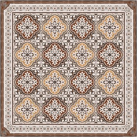 Textures   -   ARCHITECTURE   -   TILES INTERIOR   -   Cement - Encaustic   -  Encaustic - Traditional encaustic cement ornate tile texture seamless 13597