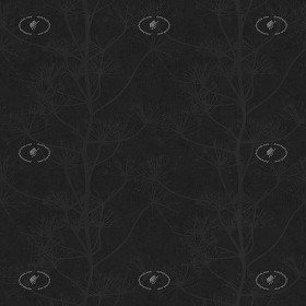 Textures   -   MATERIALS   -   WALLPAPER   -   various patterns  - Vinyl wallpaper with trees texture seamless 21284 - Specular