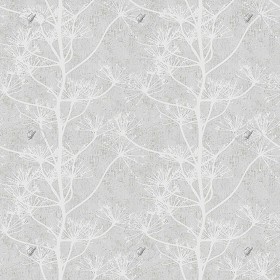 Textures   -   MATERIALS   -   WALLPAPER   -   various patterns  - Vinyl wallpaper with trees texture seamless 21284 (seamless)