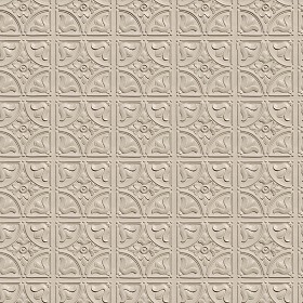 Textures   -   ARCHITECTURE   -   DECORATIVE PANELS   -   3D Wall panels   -  Mixed colors - Interior ceiling tiles panel texture seamless 02879