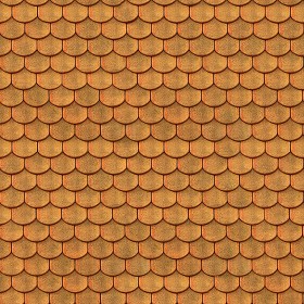 Textures   -   ARCHITECTURE   -   ROOFINGS   -  Clay roofs - Meursault shingles clay roof tile texture seamless 03503