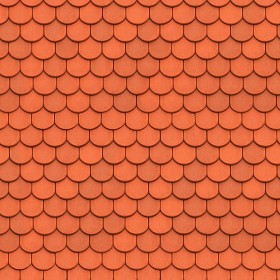 Textures   -   ARCHITECTURE   -   ROOFINGS   -  Clay roofs - Meursault shingles clay roof tile texture seamless 03504