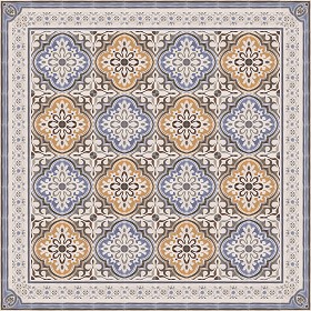 Textures   -   ARCHITECTURE   -   TILES INTERIOR   -   Cement - Encaustic   -   Encaustic  - Traditional encaustic cement ornate tile texture seamless 13599 (seamless)