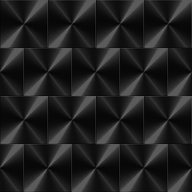 Textures   -   MATERIALS   -   METALS   -  Facades claddings - Black metal facade cladding texture seamless 10264