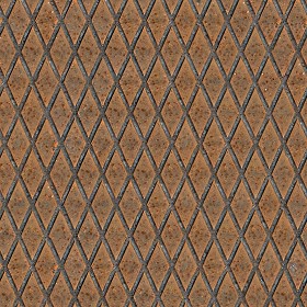 Textures   -   MATERIALS   -   METALS   -  Plates - Iron rusty dirty metal plate texture seamless 10738