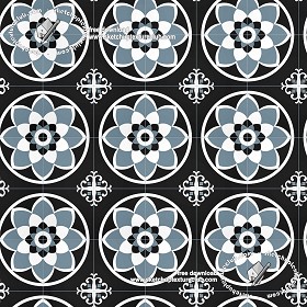 Textures   -   ARCHITECTURE   -   TILES INTERIOR   -   Ornate tiles   -  Geometric patterns - Geometric patterns tile texture seamless 19105