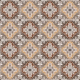 Textures   -   ARCHITECTURE   -   TILES INTERIOR   -   Cement - Encaustic   -   Encaustic  - Traditional encaustic cement ornate tile texture seamless 13601 (seamless)