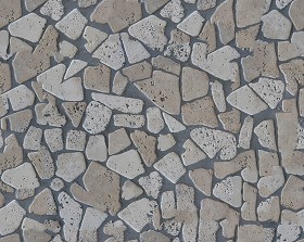 Textures   -   ARCHITECTURE   -   STONES WALLS   -   Claddings stone   -  Exterior - Wall cladding flagstone texture seamless 07902