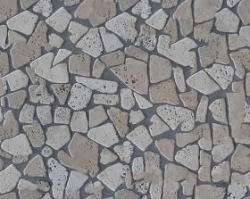 Textures   -   ARCHITECTURE   -   STONES WALLS   -   Claddings stone   -   Exterior  - Wall cladding flagstone texture seamless 07902 (seamless)