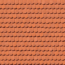 Textures   -   ARCHITECTURE   -   ROOFINGS   -  Clay roofs - Shingle clay roof tile texture seamless 03507
