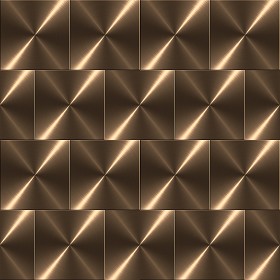 Textures   -   MATERIALS   -   METALS   -   Facades claddings  - Bronze metal facade cladding texture seamless 10267 (seamless)