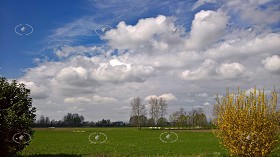 Textures   -   BACKGROUNDS &amp; LANDSCAPES   -   NATURE   -   Countrysides &amp; Hills  - Contryside landscape with cludy sky 20605