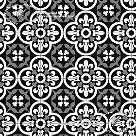 Textures   -   ARCHITECTURE   -   TILES INTERIOR   -   Ornate tiles   -  Geometric patterns - Geometric patterns tile texture seamless 19108