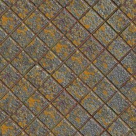 Textures   -   MATERIALS   -   METALS   -   Plates  - Iron rusty dirty metal plate texture seamless 10744 (seamless)