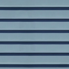 Textures   -   MATERIALS   -   METALS   -  Facades claddings - Light blue metal facade cladding texture seamless 10270