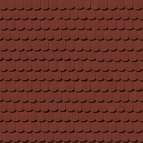 Textures   -   ARCHITECTURE   -   ROOFINGS   -  Clay roofs - Shingle clay roof tile texture seamless 03511