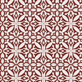 Textures   -   ARCHITECTURE   -   TILES INTERIOR   -   Cement - Encaustic   -  Encaustic - Traditional encaustic cement ornate tile texture seamless 13609