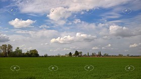 Textures   -   BACKGROUNDS &amp; LANDSCAPES   -   NATURE   -   Countrysides &amp; Hills  - Contryside landscape with cludy sky 20646